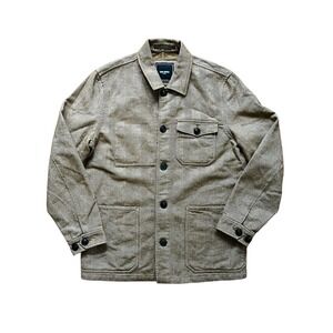 Todd Snyder Herringbone Chore‎ Coat in Canyon Brown, Size Medium